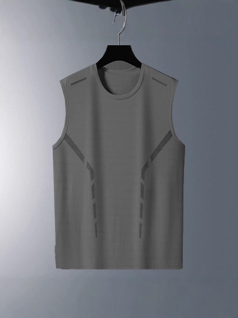 Men's Sleeveless Quick-Dry Sports Shirt