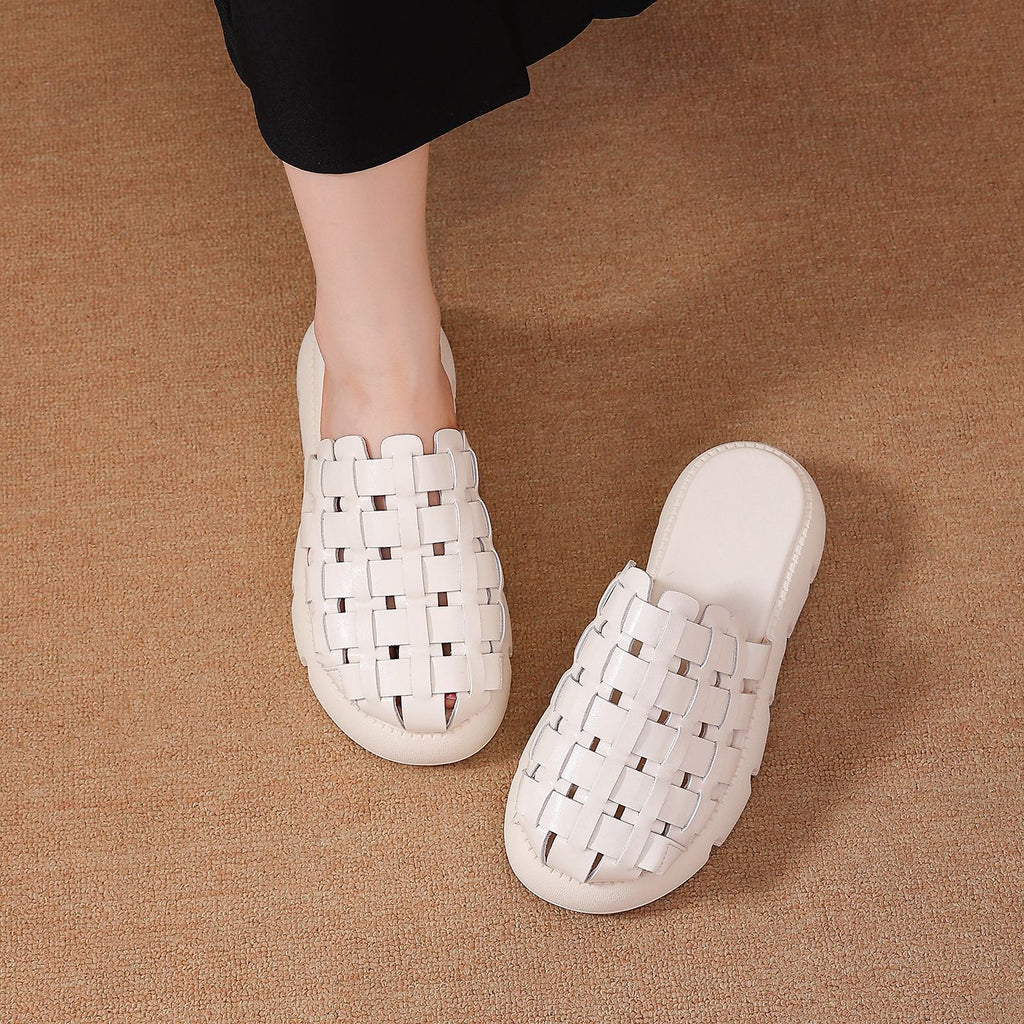 Woven Platform Sandals