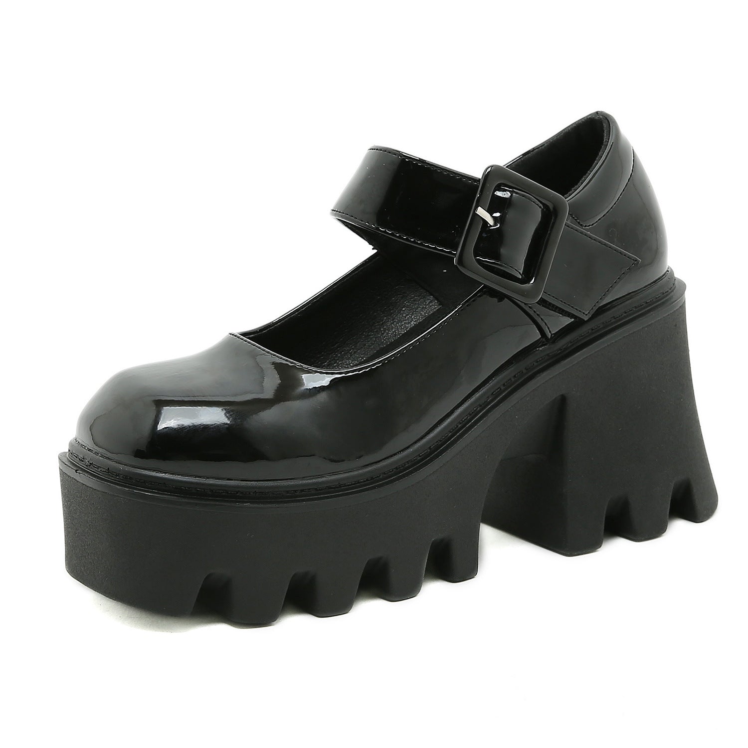 Mary Jane Platform Heeled Shoes for Women