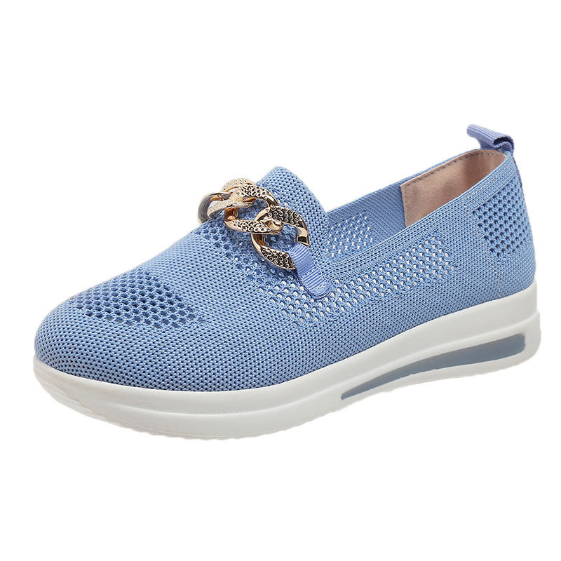 Women Mesh Slip On Casual Shoes