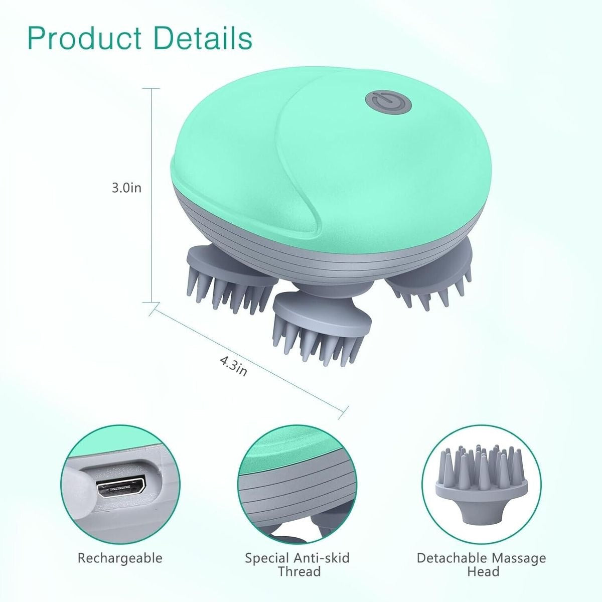 Electric head massager