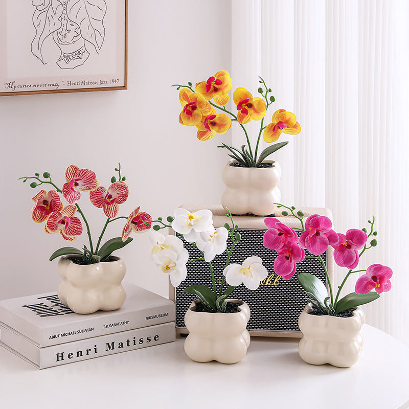 Small pot plant ornaments