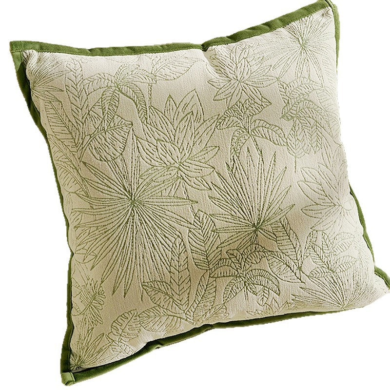 Jacquard Decorative Pillow Cover French Retro Style