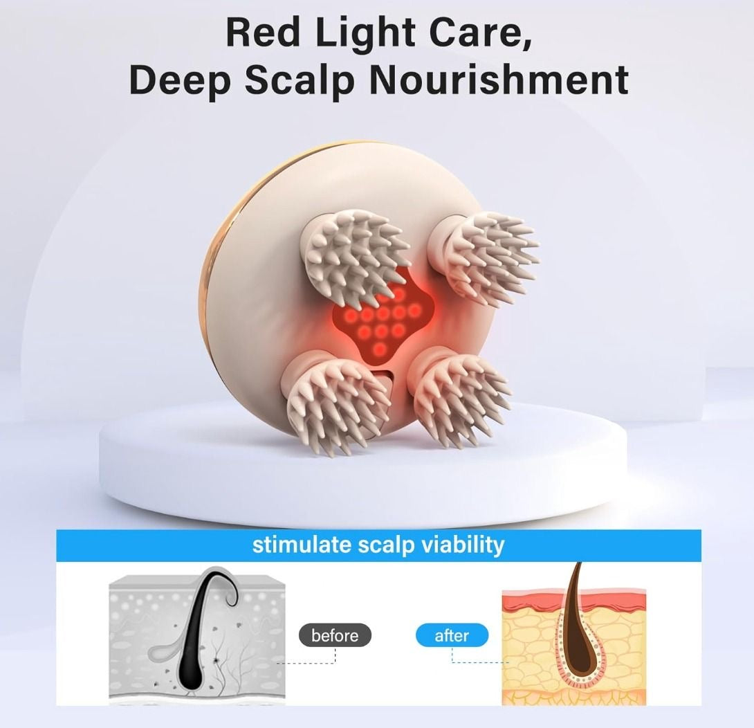Electric head massager