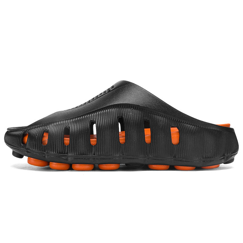 Mens Summer Outdoor Clogs with Closed-Toe Design