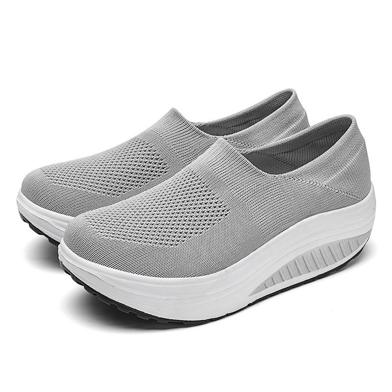Womens Comfortable Platform Sneakers