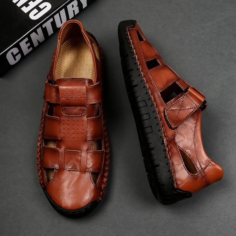 Summer men's beach bag style open-toe sandals