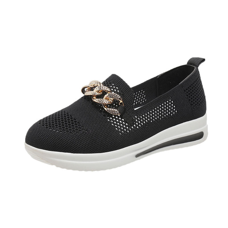 Women Mesh Slip On Casual Shoes