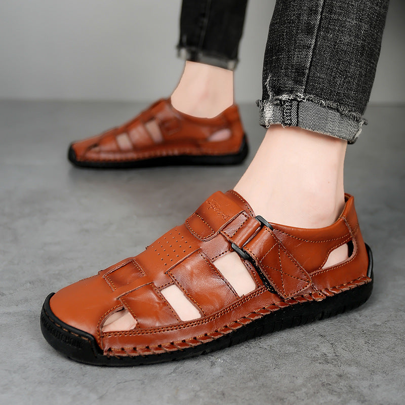 Summer men's beach bag style open-toe sandals