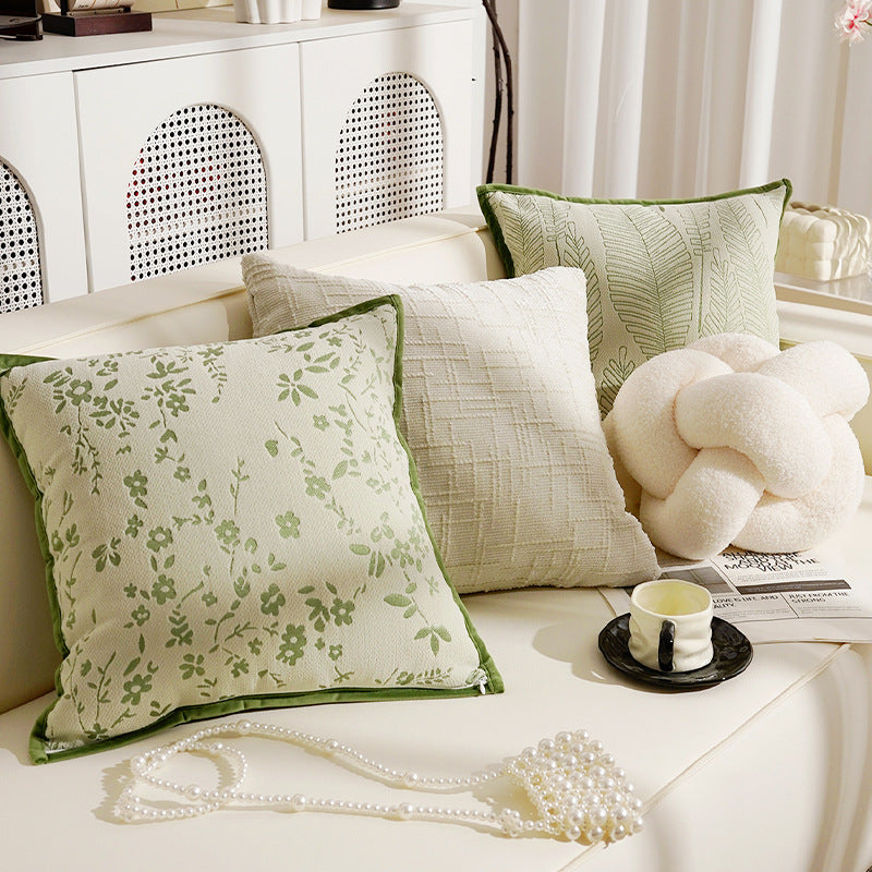 Jacquard Decorative Pillow Cover French Retro Style