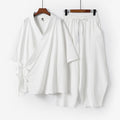 Cotton Linen Tang Suit