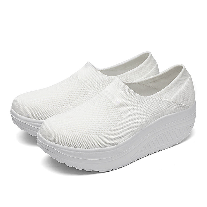 Womens Comfortable Platform Sneakers