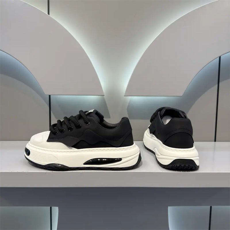 Classic Lace-Up Casual Shoes