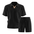 Mens Short Sleeve T-Shirt and Shorts Set