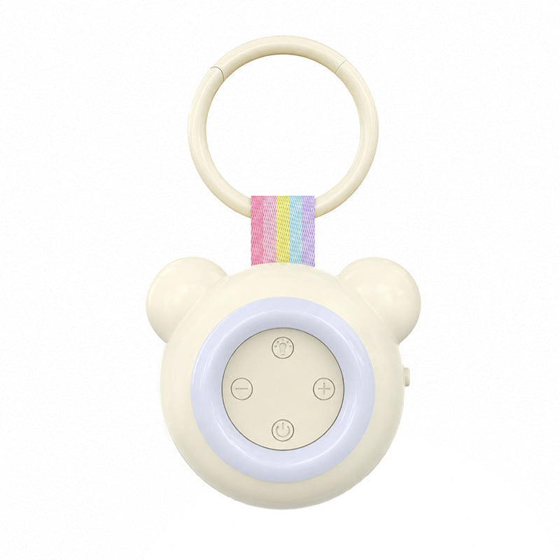 White Noise Baby Sleep Soother with Intelligent Cry Detection and Colorful Night Light