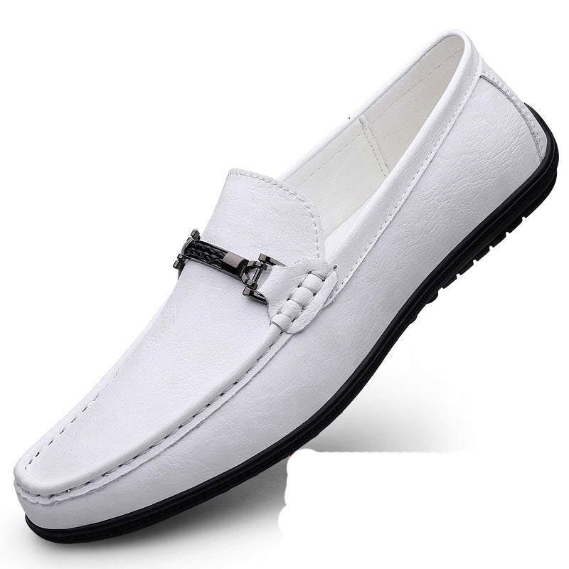 Men's Cowhide Leather Casual Shoes