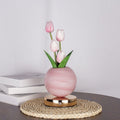 LED Tulip Planet Night Light with Touch Control