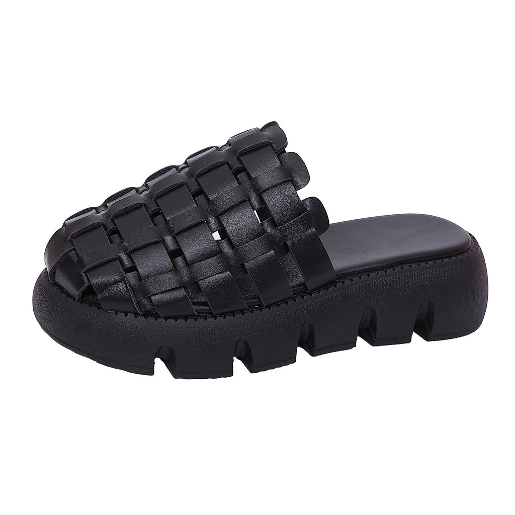 Woven Platform Sandals