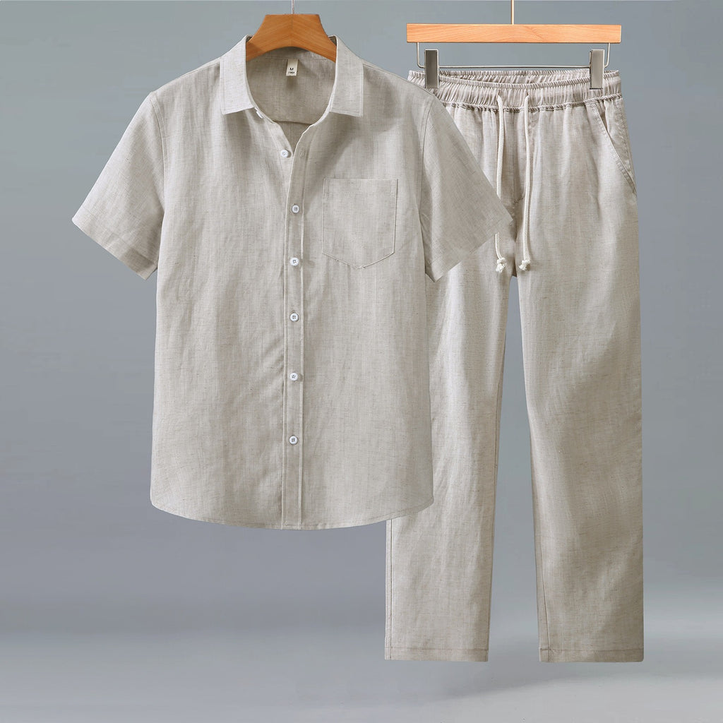 Men's top and long pants