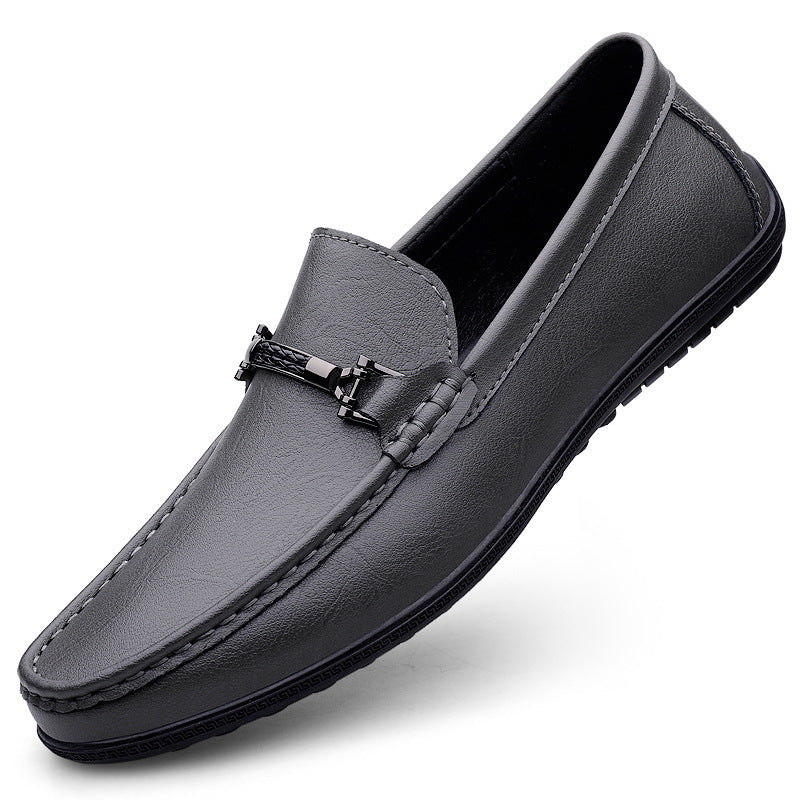 Men's Cowhide Leather Casual Shoes