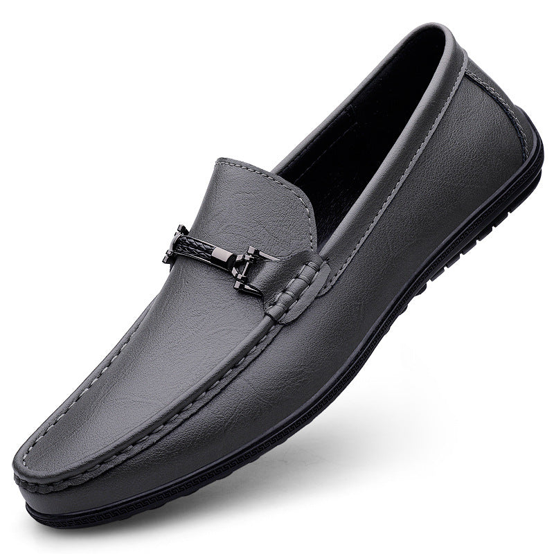 Men's Cowhide Leather Casual Shoes