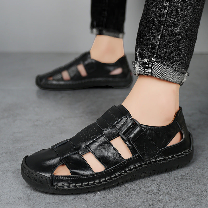 Summer men's beach bag style open-toe sandals