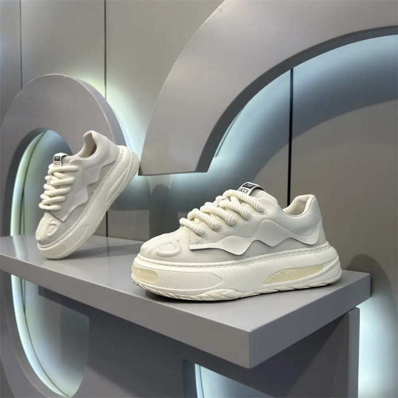 Classic Lace-Up Casual Shoes