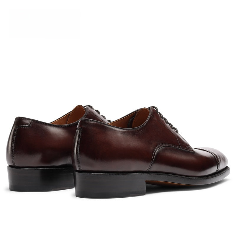 Men's Formal Derby Leather Shoes