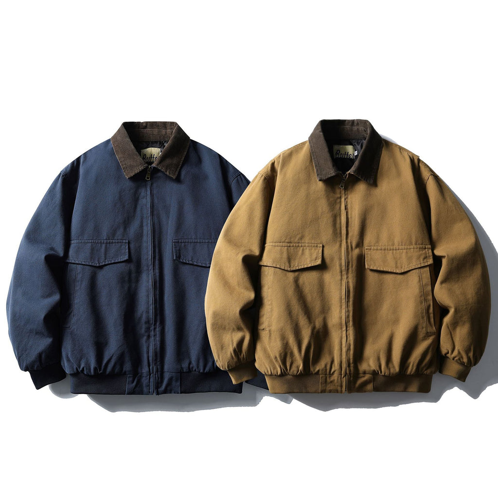Retro Washed Cotton Jacket