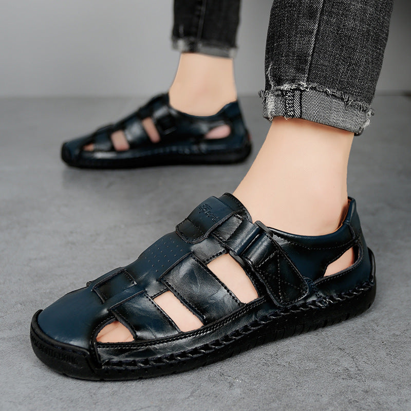 Summer men's beach bag style open-toe sandals