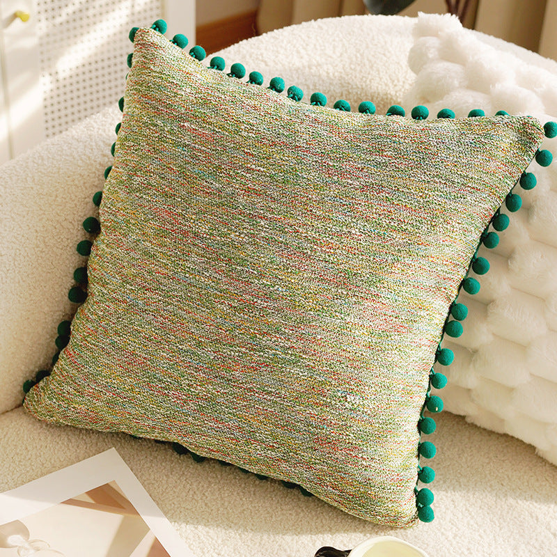 Jacquard Decorative Pillow Cover French Retro Style