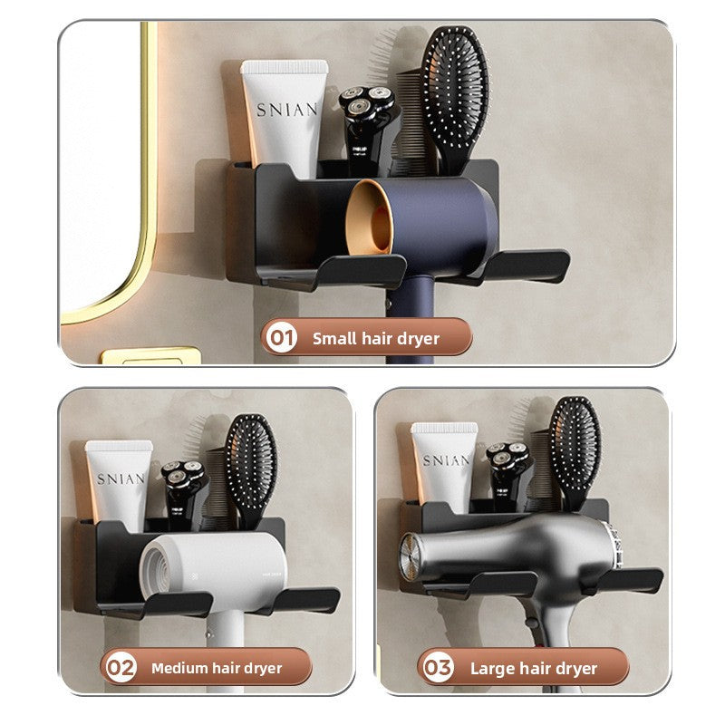Wall Mounted Bathroom Organizer Rack