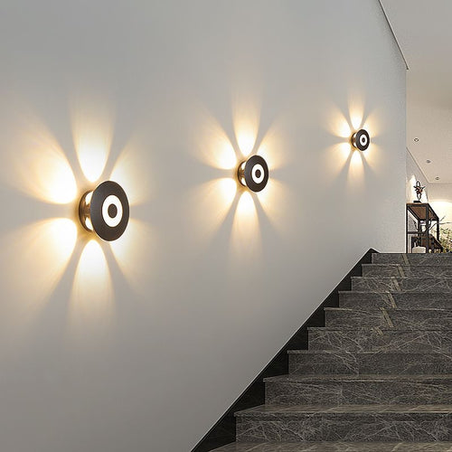 ABS Plastic LED Wall Lamp for Indoor Outdoor Use