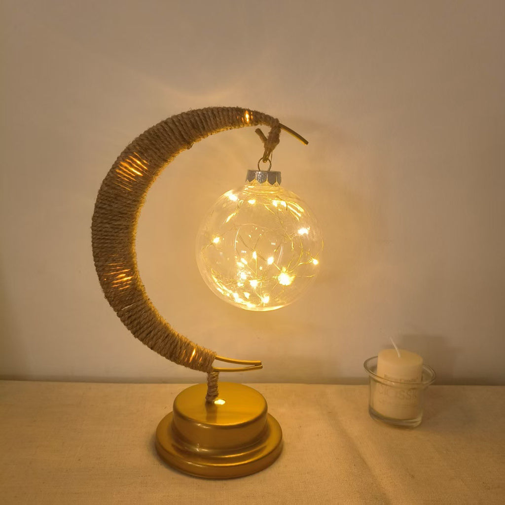LED Moon Shape Decorative Light String