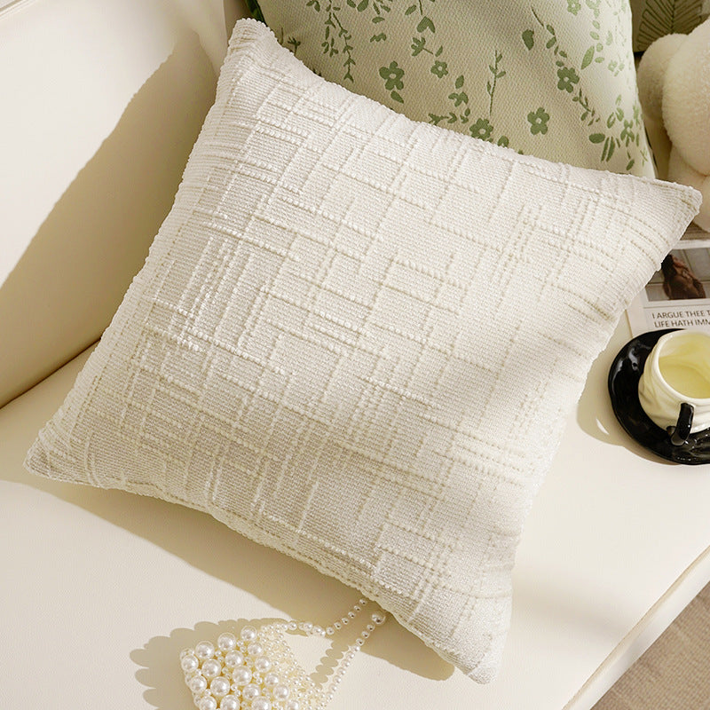 Jacquard Decorative Pillow Cover French Retro Style