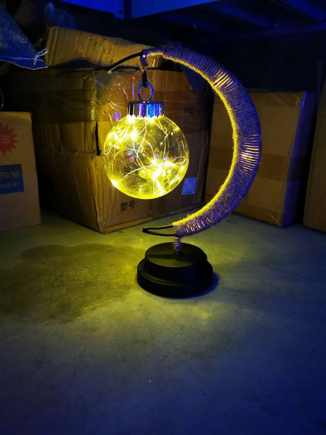 LED Moon Shape Decorative Light String