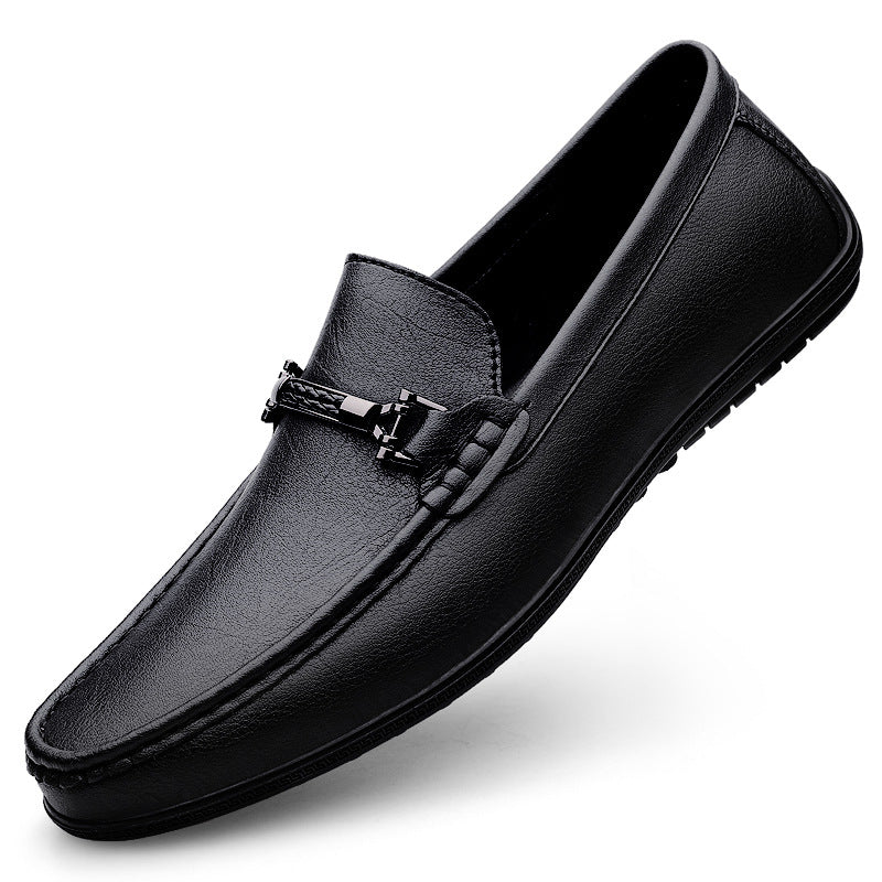 Men's Cowhide Leather Casual Shoes