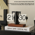 Retro Automatic Page-Turning Desktop Clock