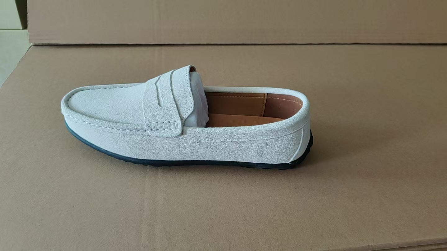 Mens Suede Driving Casual Shoes