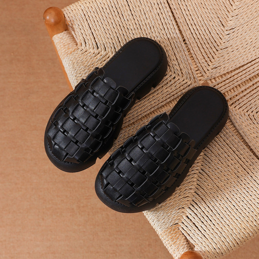 Woven Platform Sandals